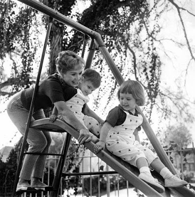 Debbie Reynolds with son Todd F...